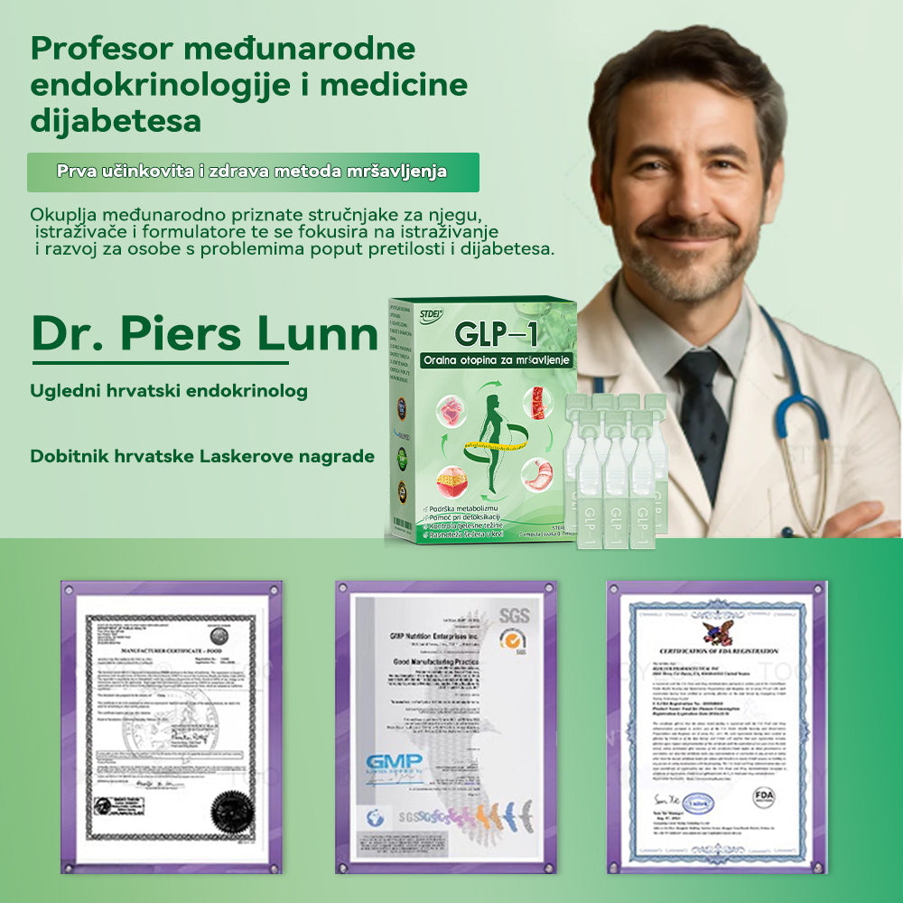 U skladu sa standardima HALMED-a🇬🇧 𝑆𝑇𝐷𝐸𝐼®  🔴𝐺𝐿𝑃-1𝑂𝑟𝑎𝑙𝑛𝑎 𝑜𝑡𝑜𝑝𝑖𝑛𝑎 𝑧𝑎 𝑚𝑟š𝑎𝑣𝑙𝑗𝑒𝑛𝑗𝑒 Pogodno za pretilost, kardiovaskularne probleme, dijabetes, apneju u snu, probleme sa zglobovima i još mnogo toga