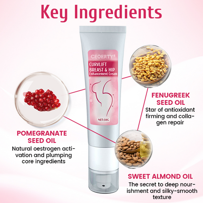 Ceoerty® CurvLift – Premium Krema za Prirodno Oblikovanje Tijela i Obnova Kože bez Operacije